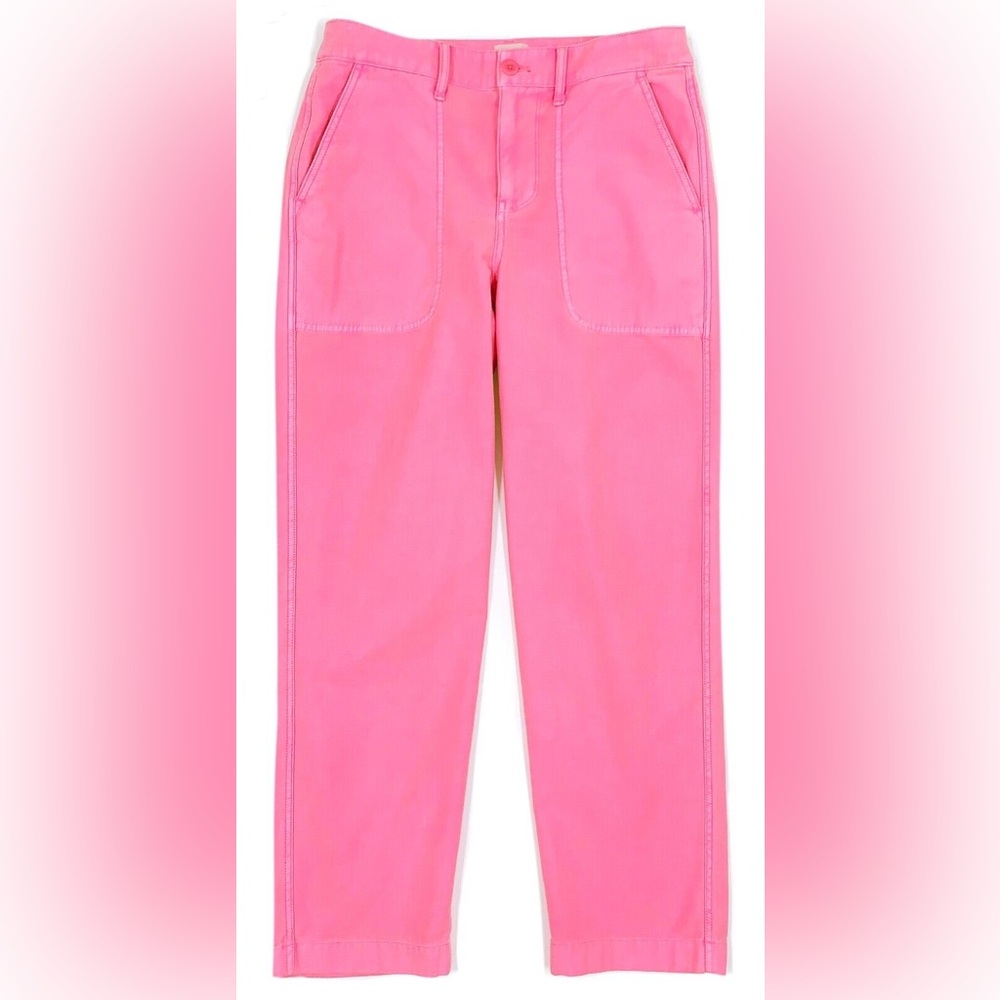 J. Crew Pink Utility Pants